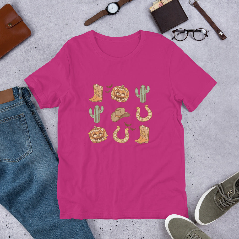 HALLOWEEN SYMBOLS ( Unisex t-shirt )