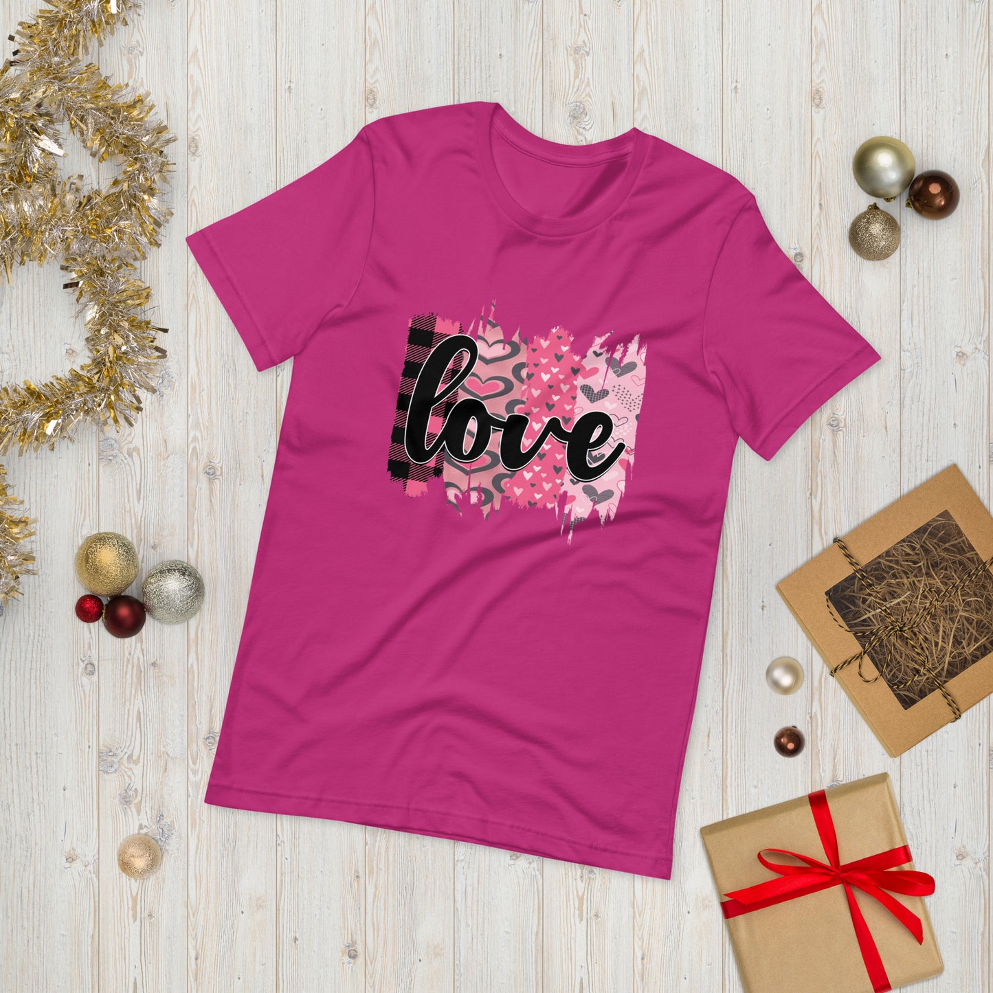 Love  ( Unisex T-shirt - Napolitano-center )