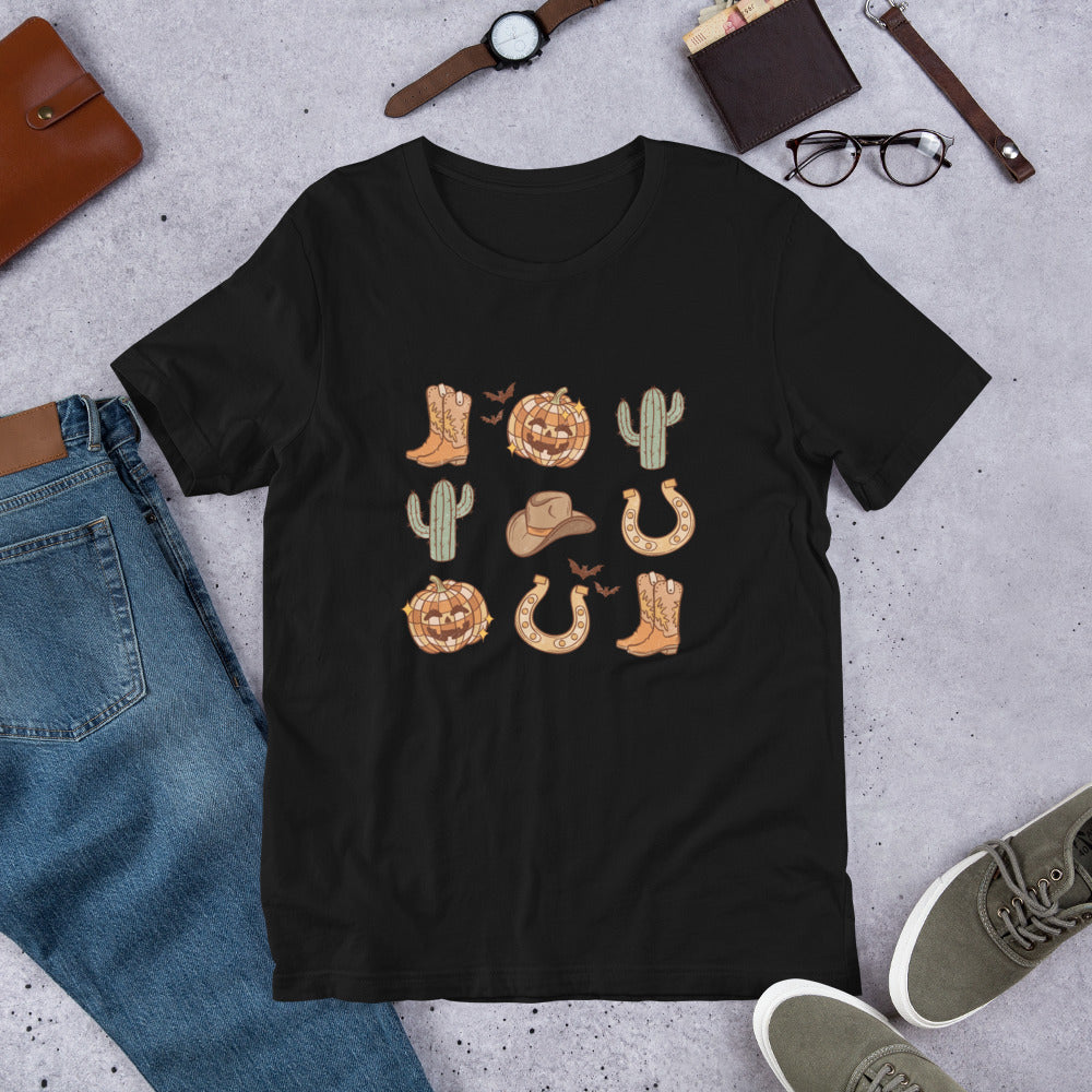 HALLOWEEN SYMBOLS ( Unisex t-shirt )