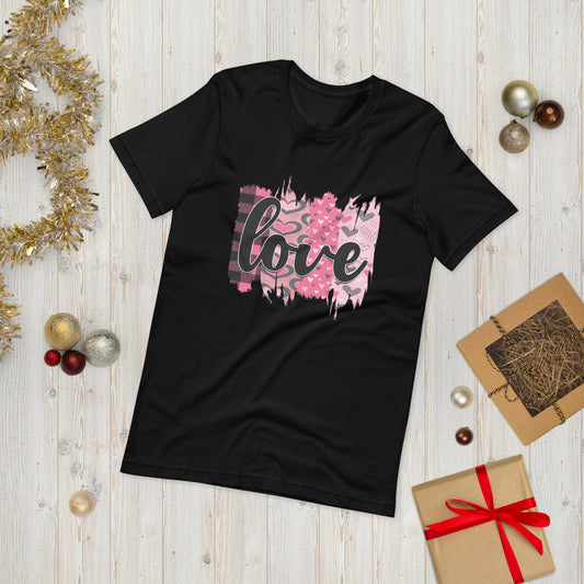 Love  ( Unisex T-shirt - Napolitano-center )