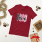 Love  ( Unisex T-shirt - Napolitano-center )