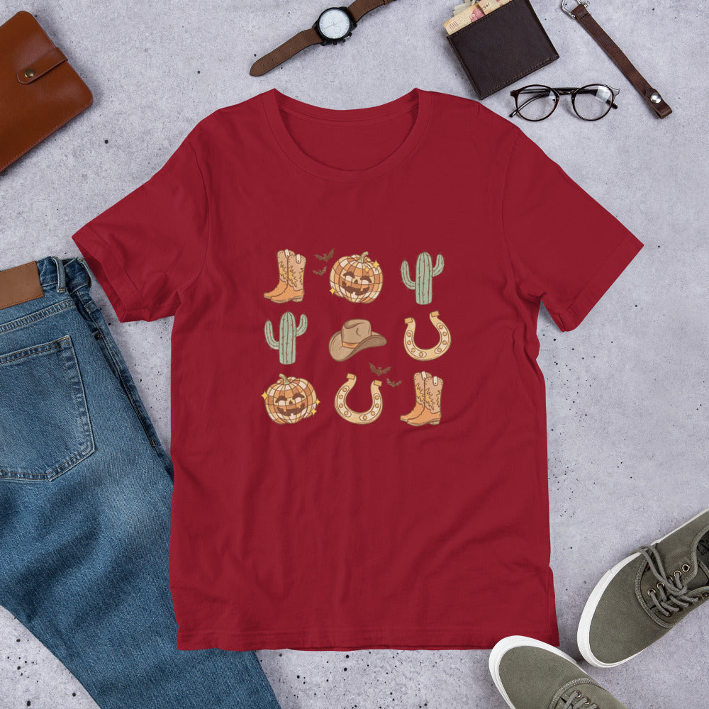 HALLOWEEN SYMBOLS ( Unisex t-shirt )