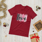 Love  ( Unisex T-shirt - Napolitano-center )