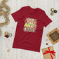 I run on coffee and chaos  ( Unisex T-shirt - Napolitano-center )