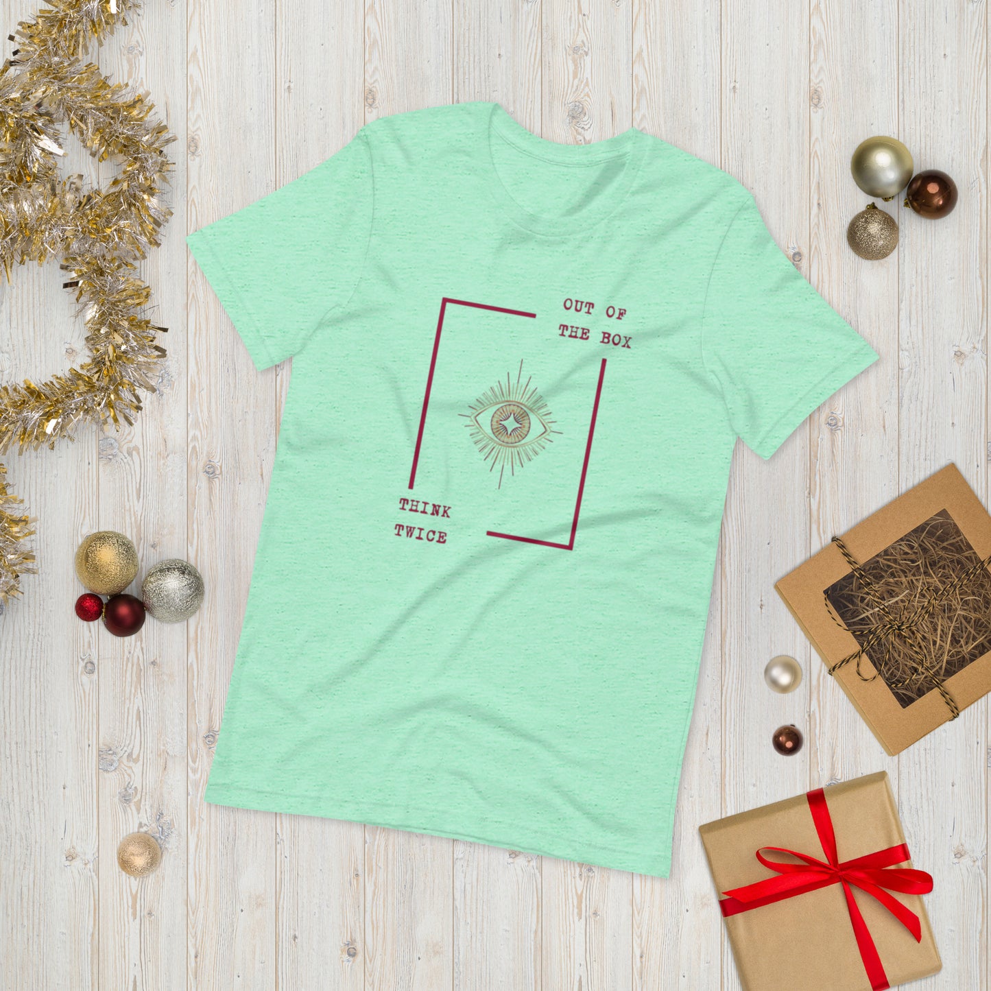 OUT OF THE BOX  ( Unisex T-shirt - Napolitano-center )