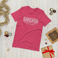 SARCASM, The brain's natural defense against stupidity!  ( Unisex T-shirt - Napolitano-center )