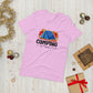 Camping tent  ( Unisex T-shirt - Napolitano-center )