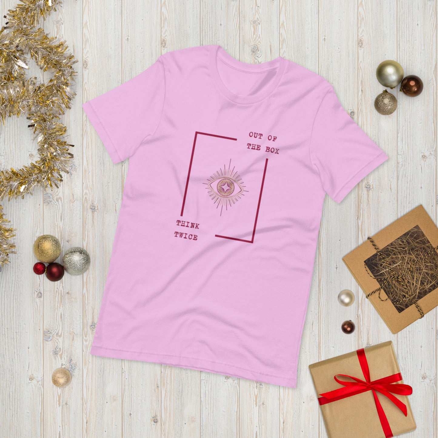 OUT OF THE BOX  ( Unisex T-shirt - Napolitano-center )