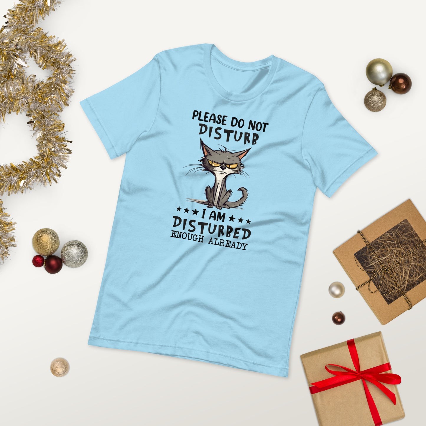 Do not disturb  ( Unisex T-shirt - Napolitano-center )