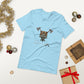 WILD BEAR MASK ( UNISEX T-SHIRT - NAPOLITANO-CENTER )