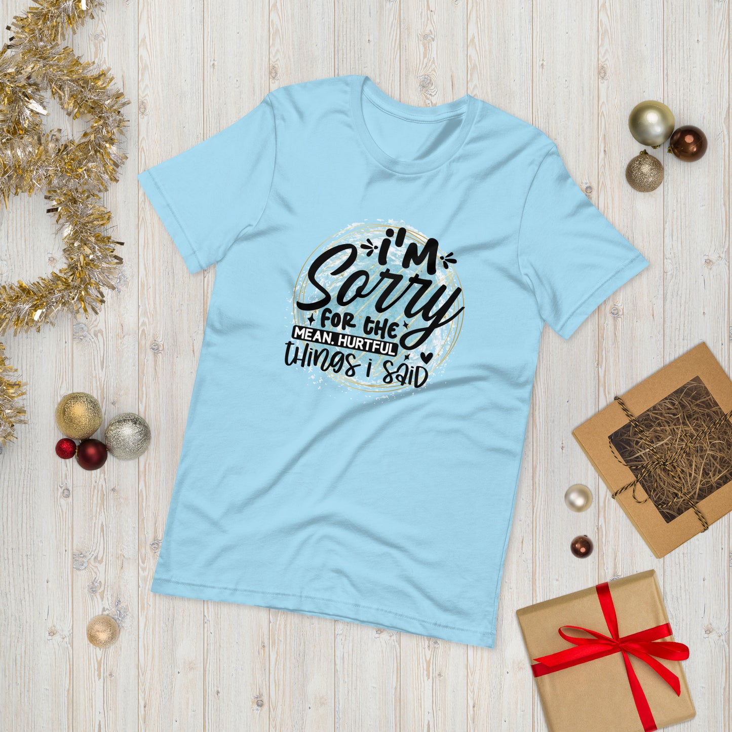 I'm sorry  ( Unisex T-shirt - Napolitano-center )