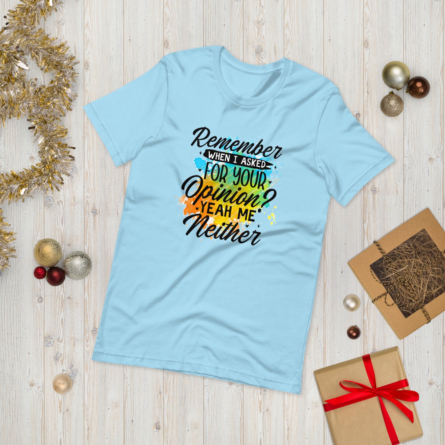 Remember  ( Unisex T-shirt - Napolitano-center )