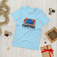 Camping tent  ( Unisex T-shirt - Napolitano-center )