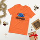 Camping tent  ( Unisex T-shirt - Napolitano-center )