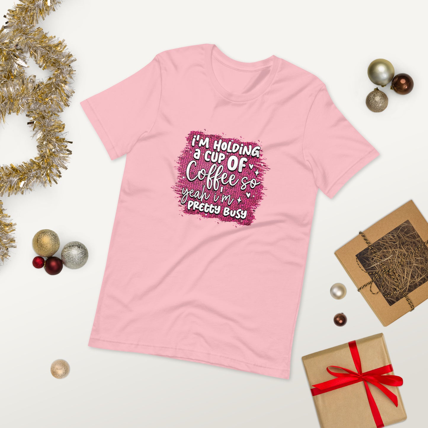 I'm pretty busy  ( Unisex T-shirt - Napolitano-center )