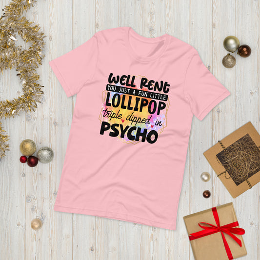 Psycho  ( Unisex T-shirt - Napolitano-center )