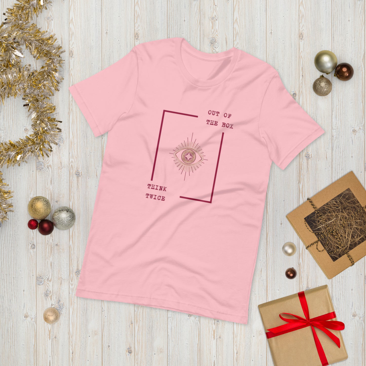 OUT OF THE BOX  ( Unisex T-shirt - Napolitano-center )