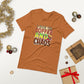 I run on coffee and chaos  ( Unisex T-shirt - Napolitano-center )