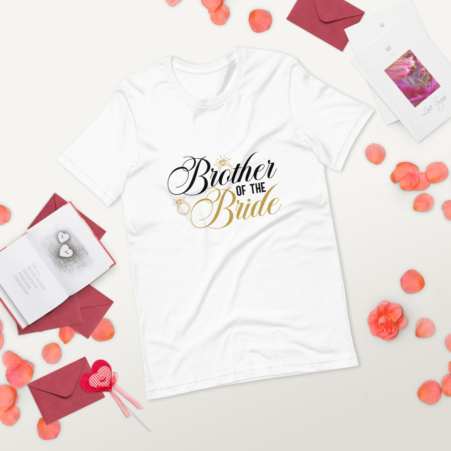 Z - Brother of the bride ( UNISEX T-SHIRT - NAPOLITANO-CENTER )