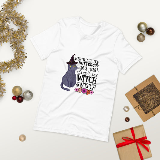 Witch switch  ( Unisex T-shirt - Napolitano-center )