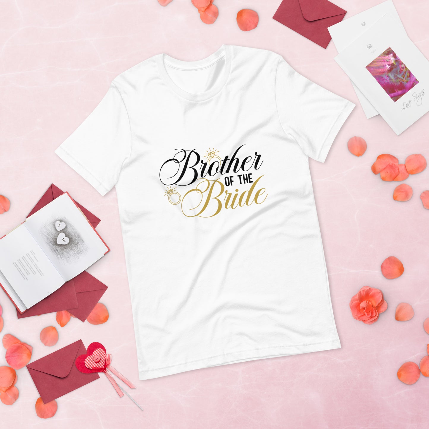 Z - Brother of the bride ( UNISEX T-SHIRT - NAPOLITANO-CENTER )