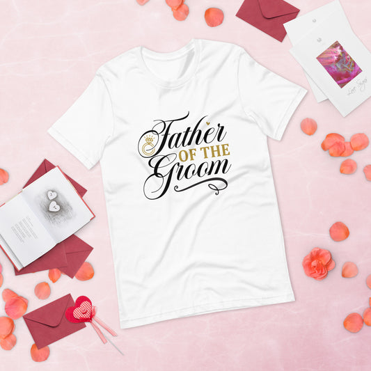 Z - Father of the groom ( UNISEX T-SHIRT - NAPOLITANO-CENTER )