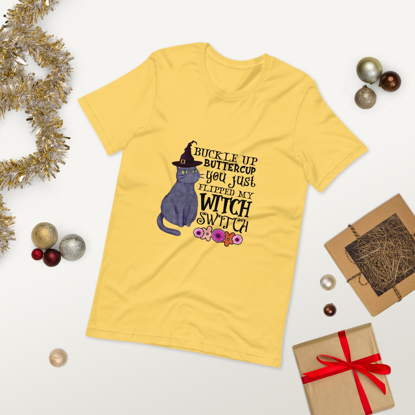 Witch switch  ( Unisex T-shirt - Napolitano-center )